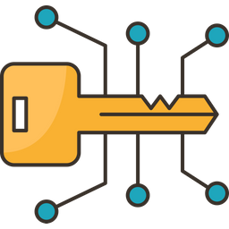 Encrypted Key  Icon