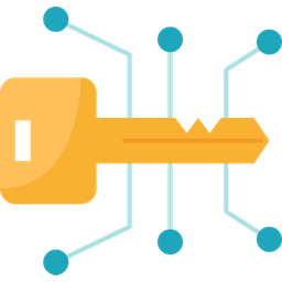 Encrypted Key  Icon