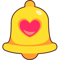 Bell Heart  Icon