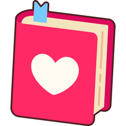 Book Heart  Icon