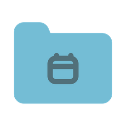 Calendar Folder  Icon