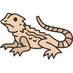 Bearded Lizard  Icon