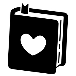 Book Heart  Icon