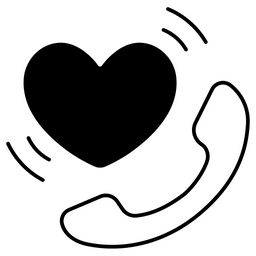 Calling Heart  Icon