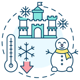 Ice and snow festival  Icon