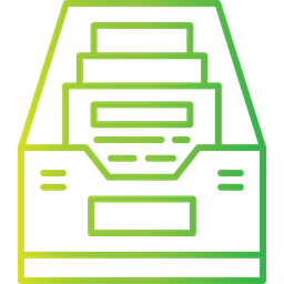 Caja de archivos  Icono