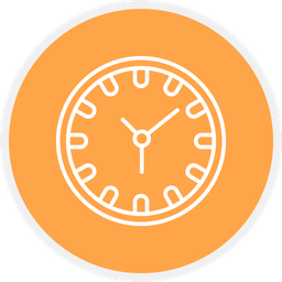 Circular Clock  Icon