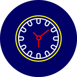 Circular Clock  Icon