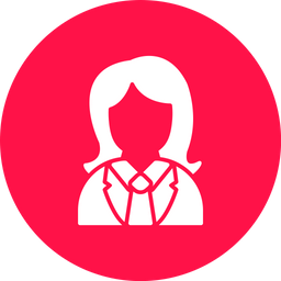 Female Worker  Icon