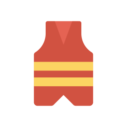 Safety jacket  Icon