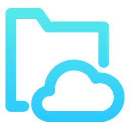 Cloud Folder  Icon