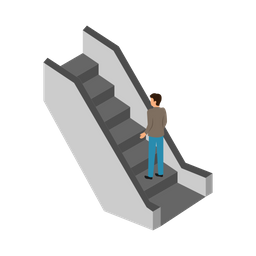 Escalator  Icon