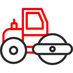 Construction roller  Icon