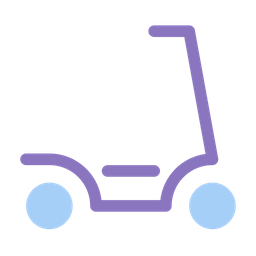 Electric scooter  Icon