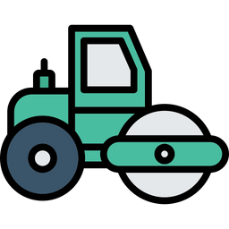 Construction roller  Icon