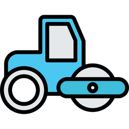 Construction roller  Icon