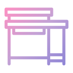 Computer Desk  Icon