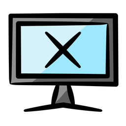 Blue Screen  Icon