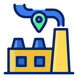 Factory location  Icon