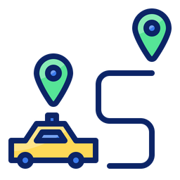 Car route  Icon