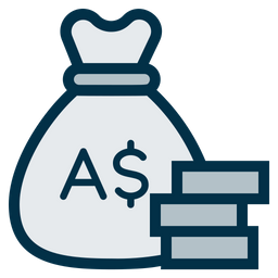 Australian Dollar  Icon