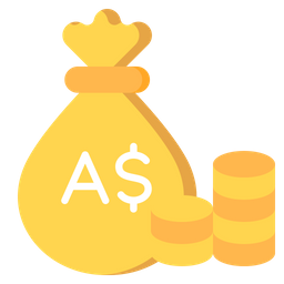 Australian Dollar  Icon