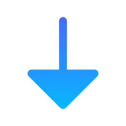 Arrow Down  Icon