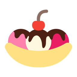 Banana Split  Ícone