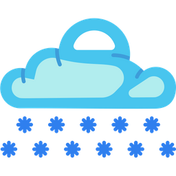 Cloud Snow  Icon