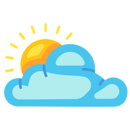 Cloud Sun  Icon