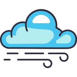 Cloud Wind  Icon