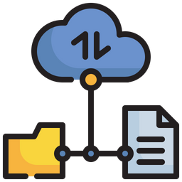 Document data storage  Icon