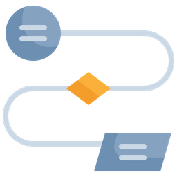 Diagram Workflow  Icon