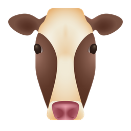 Cow Face  Icon