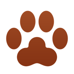 Cat Footprint  Icon