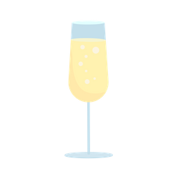 Champagne Glass  Icon