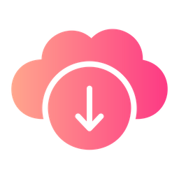 Cloud Download  Icon