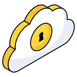 Cloud Security  Icon