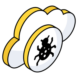 Cloud Bug  Icon