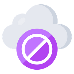 Ban Cloud  Icon