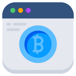 Bitcoin Website  Icon