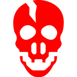 Broken Skull  Icon