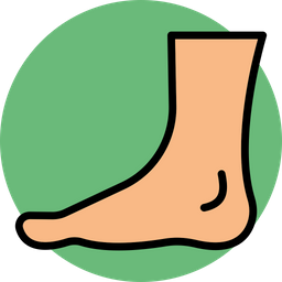 Body Foot  Icon