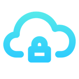 Cloud lock  Icon