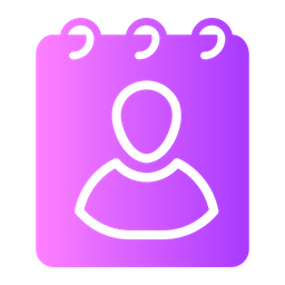 Contact Book  Icon