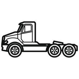 Traktor, Lkw, Auto, Automobil, Fahrzeug, Transport  Symbol