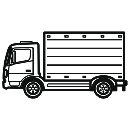 Lkw, Auto, Automobil, Fahrzeug, Service, Transport  Symbol