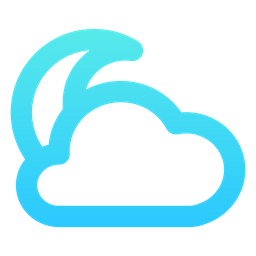 Cloudy Night  Icon