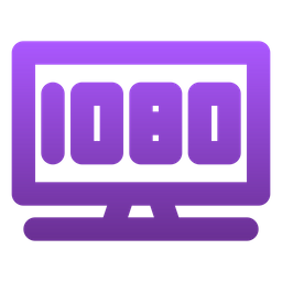 1080 P Television  Icon