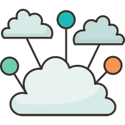 Computação em nuvem  Ícone